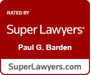 Rated By Super Lawyers | Paul G. Barden | SuperLawyers.com